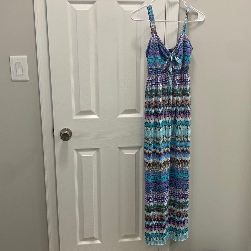 Multicolored maxi dress